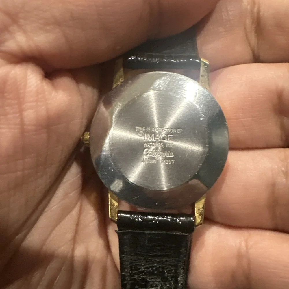 Working‎ Gold-Tone 32mm Case White Dial Watch for Men and Women Arabic Letter